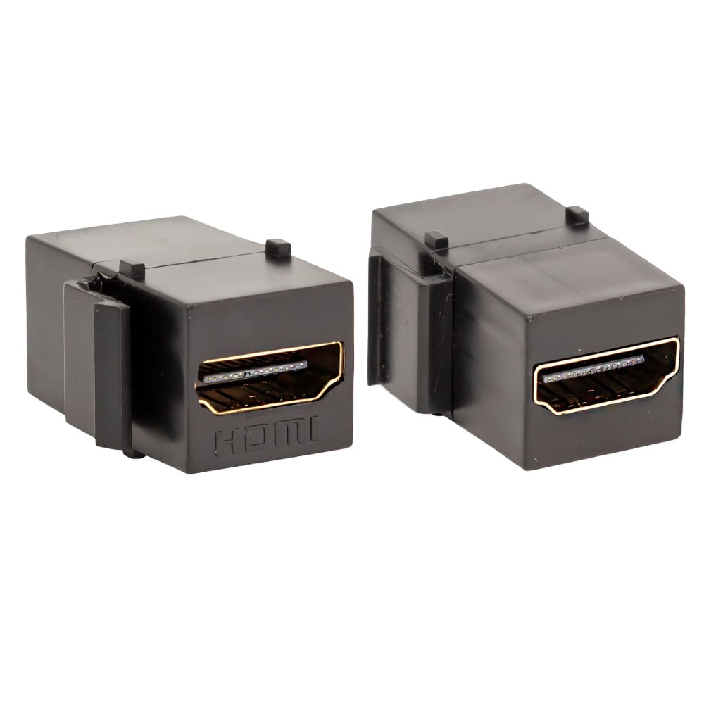 Keystone HDMI Preto